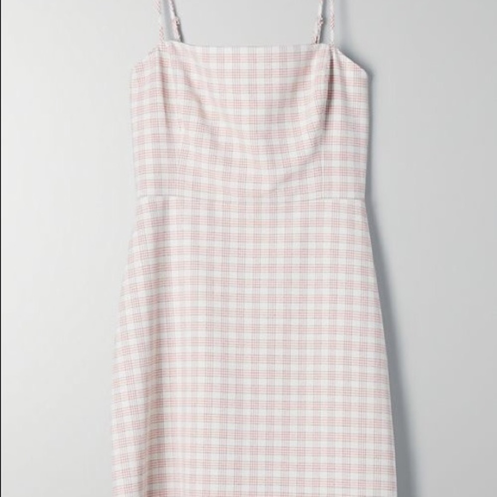 LIKE NEW ARITZIA NEW CLASSIC PLAID dress